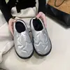Pantuflas de interior de lujo ligero, gruesas, forradas de felpa para otoño e invierno, estilo mujer, de felpa, cálidas, suaves, de suela gruesa, antideslizantes y antibacterianas