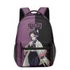 Mochila Escolar con Diseño de Anime, Mochila de Viaje, Lonchera, Estuche para Lápices, Set de Tres Piezas para Estudiantes de Primaria y Secundaria, con Estampado