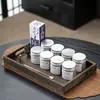 20g Tampa Prateada Pó de Fragrância Antiga Modelo Torre de Forno Boshan Selo Yazhuang Ailiang Areia da Montanha Velha Sândalo Incenso de Interior Selo Dao Aromaterapia