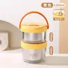 Tigela Isolada Dopamine Aço Inoxidável 304 Novo Modelo Marmita para Trabalhadores de Escritório Mini Pequena Marmita com Tampa Caixa de Legumes Tigela de Sopa Recipiente de Alimentos