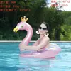 Cojín Inflable de PVC con Forma de Flamenco para Niños y Adultos, Flotador para Brazos Antivuelco, Transfronterizo