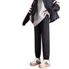 Pantalones de Chándal Gruesos Forrados de Polar 2025 Nuevos Otoño e Invierno Cálidos Pantalones de Algodón de Vellón de Cordero para Estudiantes de Secundaria