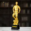 Trofeo de Fútbol Competencia Escolar Premio Bota de Oro Delantero MVP Premio Balón de Oro Resina Creativo Conmemorativo Cristal de Agua Directo