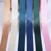 Cinta de poliéster multicolor con puntos, cinta de satén cifrada, accesorios de bricolaje, cinta de joyería, directa de fábrica