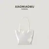 Nova Bolsa de Ombro Estilo Ins, Bolsa de Mão de Verão Moda Coreana com Bolinhas, Bolsa Tote de Luxo Nicho para o Dia a Dia para Mulheres