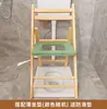 Asiento de inodoro plegable de madera maciza, adecuado para personas mayores, mujeres embarazadas y pacientes; taburete de madera para inodoro para uso doméstico