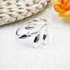 Anillo para Servilletas de Flor de Venta Caliente Transfronteriza Hebilla para Servilletas Anillo para Servilletas de Pétalo Hebilla para Servilletas Fabricante Venta al por Mayor