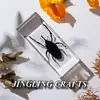 Especímenes de Insectos Artesanales Jingling: Escarabajo, Escorpión, Mantis, Araña - Educación en Ciencias Biológicas, Regalos de Nicho, Adornos de Resina