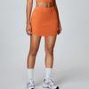 Liquidação Final, Sem Devoluções ou Trocas, Saia Curta Esportiva da Moda, Corte Justo, Versátil, Anti-Exposição, Saia que Molda o Quadril, Saia-Short Casual para Uso Externo e Tênis