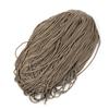 Cuerda de polipropileno de fábrica, cordón blanco y negro, cuerda de polipropileno de cuatro agujas, cinturón hueco, cuerda portátil, cuerda de nailon tejida de color.