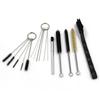 Yikang Venta Directa Transfronteriza Pistola Pulverizadora Pincel Boquilla para Tatuaje Cepillo para Tubo Cepillo de Nylon para Limpieza de Agujas Mecánicas Kit de Limpieza para Pistola Pulverizadora