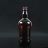 Suministro en Stock de Botellas de Plástico Portátiles de 500ml y 1000ml Calibre 28 para Cerveza, Botellas para Líquidos, Botellas de Embalaje PET con Tapas
