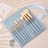 10 pincéis de maquiagem ponte azul conjunto pincel cabelo macio pincel para pó pincel para blush pincel para sombra pincel para base pincel de maquiagem Cangzhou lote transfronteiriço