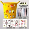 Portalápices de Hierro Creativo Caja de Almacenamiento de Escritorio para Estudiantes Gran Capacidad Simple y Linda Decoración de Portalápices de Oficina Libro Infantil