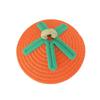 Cesta de Almacenamiento de Calabaza para Artículos Varios Escritorio Cosméticos Niños Cesta de Almacenamiento de Juguetes con Tapa a Prueba de Polvo Decoraciones para Sala de Estar