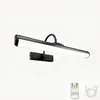 Luz frontal para espejo de baño LED minimalista transfronteriza, luz para cuadro al óleo, luz de tocador, tres temperaturas de color, Guangdong moderno minimalista, control remoto