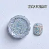 Tendência Outono e Inverno Nail Art Lã Tricotada Rosa Retrô Versátil Xadrez Tridimensional Decoração de Unhas com Glitter