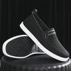 Zapatos de Malla de Verano Zapatos Perezosos Zapatos Casuales para Hombre Malla Hueca Tejida Voladora de un Solo Pedal Transpirables y para Pies Malolientes