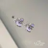 Pingente Zircônia Colorida Estrela Lua Borboleta Estrela Explosão Charme Pulseira DIY Corrente de Celular Material Acessórios de Joia