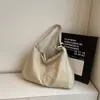 Bolso de Color Sólido de Gran Capacidad con Textura de Moda para Mujer 2026 Nuevo Bolso de Hombro Casual Simple Bolso Tote para Viaje y Commute