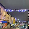 Luz de Calle LED para Frutas Uvas Cruce Festival Calle Comercial Noche Proyecto Municipal Iluminación Decoración Colgante de Calle