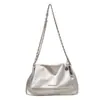 Bolsa tote de corrente de alta qualidade e grande capacidade para mulheres, novidade de verão 2026, nicho, para o trabalho, de ombro único, crossbody, sob o braço