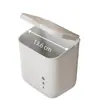Cesta colgante para almacenamiento de jengibre y ajo, cesta de almacenamiento de pared para cocina, cesta de almacenamiento con drenaje para baño del hogar, caja de almacenamiento de pared para artículos varios