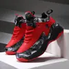 Venta Directa de Fábrica Zapatos de Baloncesto de Cuero de Primavera para Niños, Zapatos Deportivos Antideslizantes para Niños, Zapatos Transpirables para Entrenamiento al Aire Libre para Niños Mayores