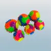 Juguete para Perro Bola Luminosa Arcoíris Cachorro Mordisqueo Molar Limpieza Dientes Auto Hola Juguete para Mascota Bola Suministros para Mascotas Venta al por Mayor