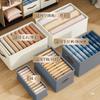 Caja de Almacenamiento con Compartimentos de Tela Oxford Caja de Almacenamiento para Ropa Almacenamiento para el Hogar Organizador de Ropa Cajón de Almacenamiento