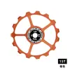 Rueda Guía de Cambio Trasero para Bicicleta de Carretera Bicicleta 11T-17T Aleación de Aluminio Cambiador Bicicleta de Montaña Rodamiento Cerámico Engranaje