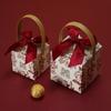 Caixa de Doces de Casamento 2025 Nova Bolsa de Doces de Casamento Estilo Europeu Lembrancinha de Casamento Caixa de Presente de Retorno Caixa Grande de Doces de Casamento Caixa Vazia