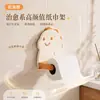 Soporte de pared para papel higiénico de dinosaurio de dibujos animados para baño, portarrollos de papel higiénico para baño, caja de pañuelos para baño, almacenamiento de pañuelos