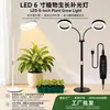 Luz de Crecimiento para Plantas en Forma de Anillo de 6 Pulgadas, Lámpara Telescópica de Espectro Completo para Crecimiento de Plantas de Pie, Lámpara para Plantas en Maceta de Interior y Plántulas de Suculentas