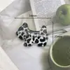 Nuevos Accesorios de Joyería con Estampado de Leopardo Transparente Hielo Versión Coreana Parche de Oso Estrella Diamante Accesorios para el Cabello Hechos a Mano Flor para Zapatos Material de Bricolaje