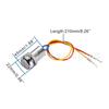 Interruptor de Ignição com Chave de Ferro de 2 Fios para Partida Elétrica à Prova d'Água, Adequado para Patinetes Elétricos, ATVs, Motocicletas