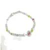 Pulsera Fresca Dopamina de Cristal Swarovski, Joyería Fresca y Dulce, Lujo Ligero, Sensación de Alta Gama, Pulsera Exquisita y Versátil