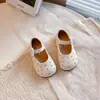 Zapatos de Cuero para Niñas 2026 Otoño Nuevos Zapatos de Princesa para Niños Mocasines de Suela Suave Zapatos para Caminar de Suela Suave para Bebé Zapatos de Rendimiento