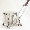 Venta al por mayor del fabricante Carrito de compras plegable portátil para supermercado Carrito de comestibles Carrito pequeño Rueda universal Carrito de plástico Carrito de empuje pequeño