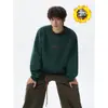 Sudadera con cuello redondo bordada de peso pesado American cleanfi para hombre, moderna, primavera y otoño 2026, suéter versátil deportivo retro