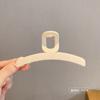 Pinza para el Cabello Grande de Peluche para Mujer 2025 Modelo Nuevo Pinza Tiburón de Gama Alta Estilo Coreano Sensación de Alto IQ Pinza Melard