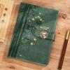 Caderno A5 maré nacional ameixa orquídea bambu crisântemo alto valor de cor fecho grosso logo impresso personalizado bloco de notas para escritório empresarial