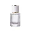 Frasco Dispensador de Perfume 30ml, Frasco Vazio Cosmético com Listras Verticais, Frasco de Vidro de Alta Qualidade Portátil Tipo Pressão 50ml