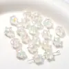 Estrella de Cinco Puntas de Color Mate Acrílica Hecha a Mano DIY Cuentas Sueltas Cadena para Teléfono Pulsera Collar Accesorios de Joyería