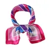 Lenço de Seda Profissional para Uso Bancário, Comissária de Bordo, Hotel, Etiqueta Móvel, Uniforme de Trabalho, Lenço Quadrado Pequeno, Lenço Colorido Feminino para Primavera e Verão