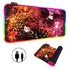 Mouse Pad Luminoso LED Luz Colorida Cool Dragon Ball RGB Amazon Jogo Pirata Pad Luminoso Fábrica Mousepad