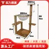 Estrutura de Escalada para Gatos Feita Sob Medida de Fábrica com Postes de Sisal, Ferramenta Afiadora de Garras Resistente a Arranhões e Desgaste, Cama para Gatos, Plataforma de Salto para Gatos, Brinquedo para Gatos, Durável