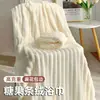 Toalha de Banho em Fleece Coral para Uso Doméstico, Absorvente, Grossa, Toalha Grande com Borda Trançada, Boa Qualidade de Exportação, Toalha de Praia Promocional de Secagem Rápida