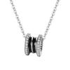 Collar de Cintura de Hombre Pequeño de Plata Esterlina S925 para Mujer Cadena de Clavícula Simple Elegante de Celebridad de Internet a la Moda Viento Frío ins para Novia