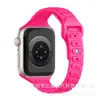 Correa de silicona delgada de tres eslabones adecuada para Apple Watch 9 10 S11 iWatch Pulsera ultrafina